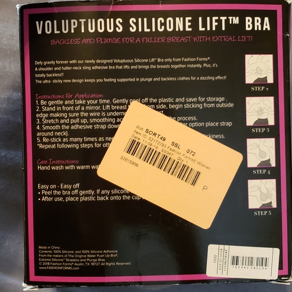 Voluptuous Silicone Lift Bra - Picture 3 of 3